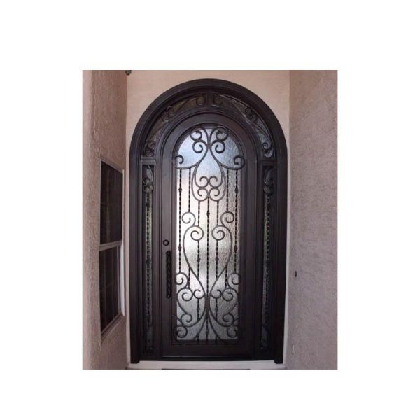 China WDMA Security Front House Sliding Door Forged Iron Interior Windows Door Grill Design Manufacturers For Villa
