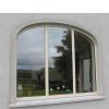 China WDMA half circle window Aluminum Fixed Window