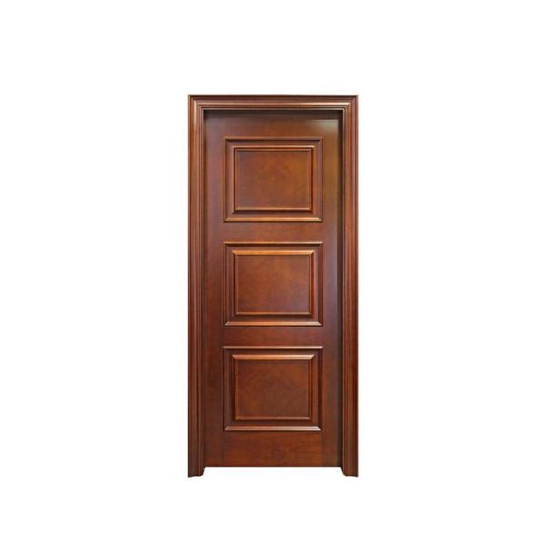 WDMA wooden double door round design