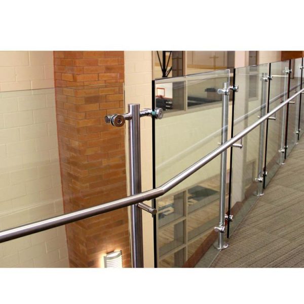 WDMA glass aluminium balcony railing