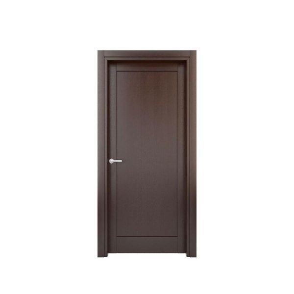 China WDMA wood door with glass