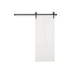 China WDMA Wood Frame Double Sided Mirror Barn Doors