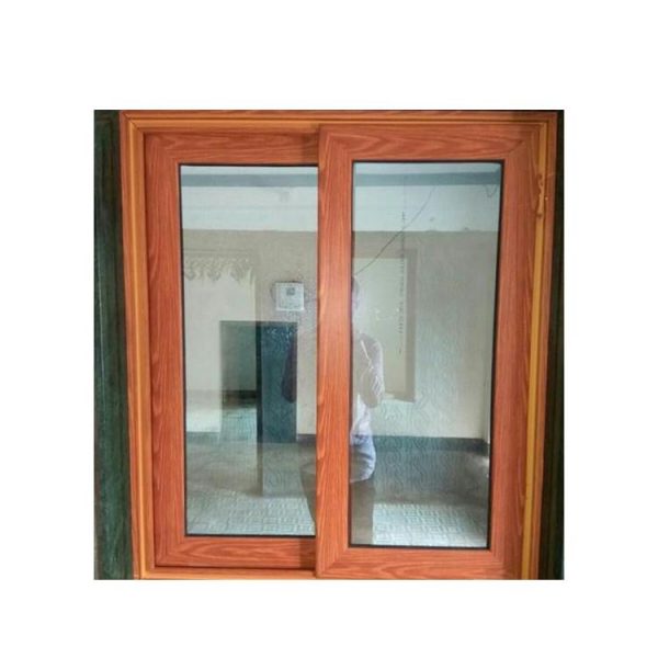 China WDMA wooden sliding window grill design