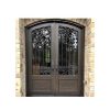 China WDMA wrought iron entry door Steel Door Wrought Iron Door