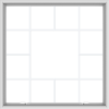 WDMA 48x48 (47.5 x 47.5 inch) White uPVC Vinyl Push out Awning Window without Grids with Victorian Grills
